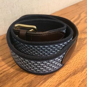 Men’s Vineyard Vines Whale Canvas Club Belt